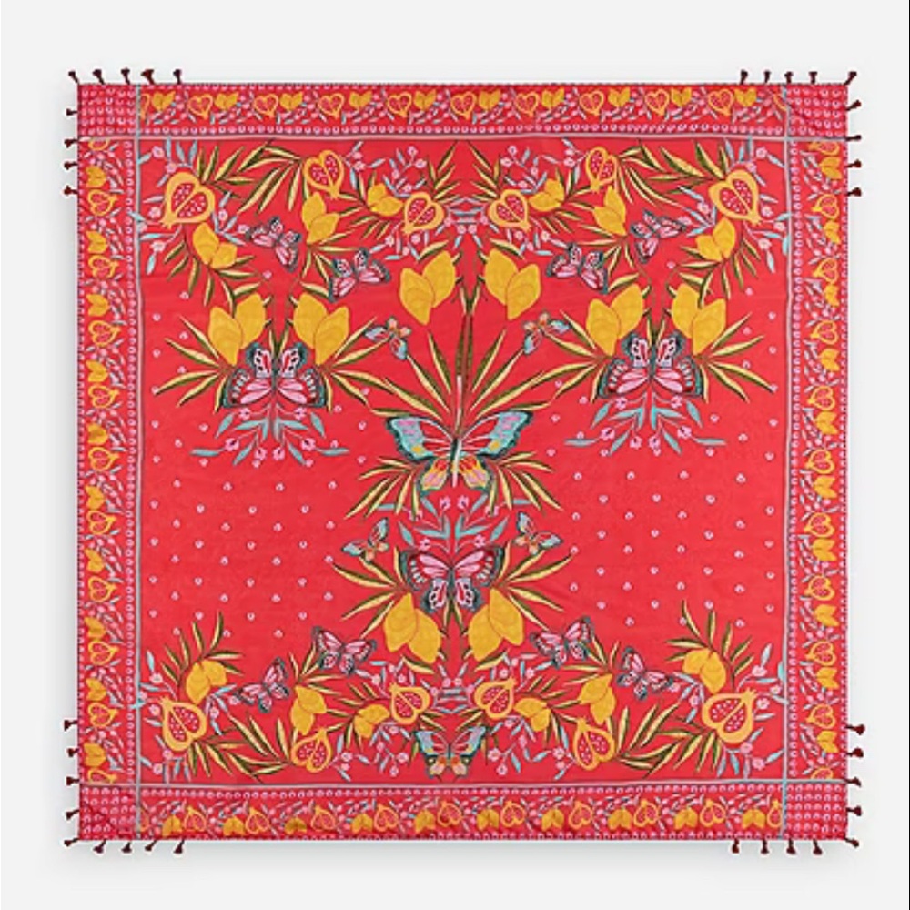 Johnny Was Ekaterina Silk Scarf